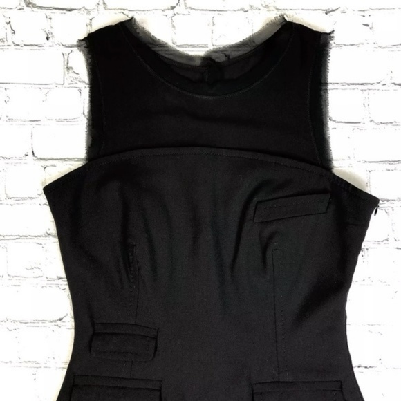 DSquared2 Stretch Wool Dress | EU 42 | US 6 - Picture 4 of 8